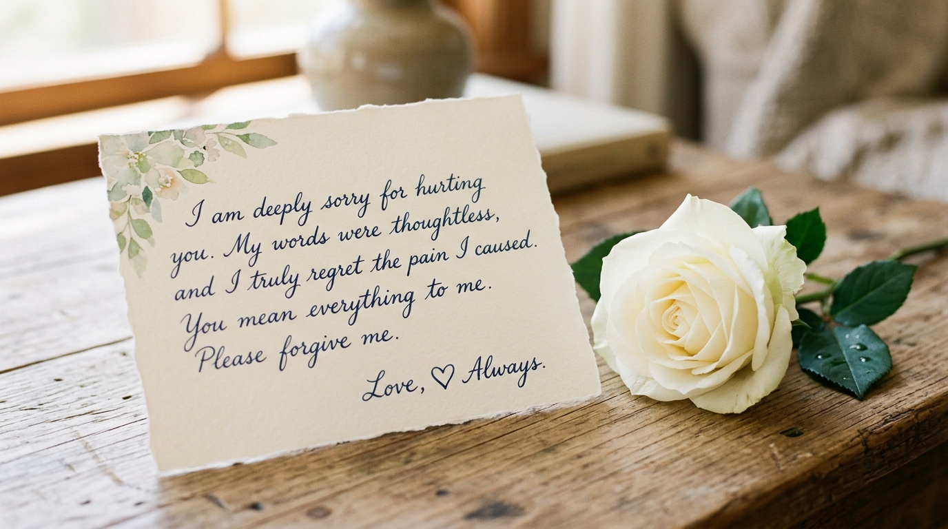 How to Say 'I'm Sorry' (And Actually Mean It)